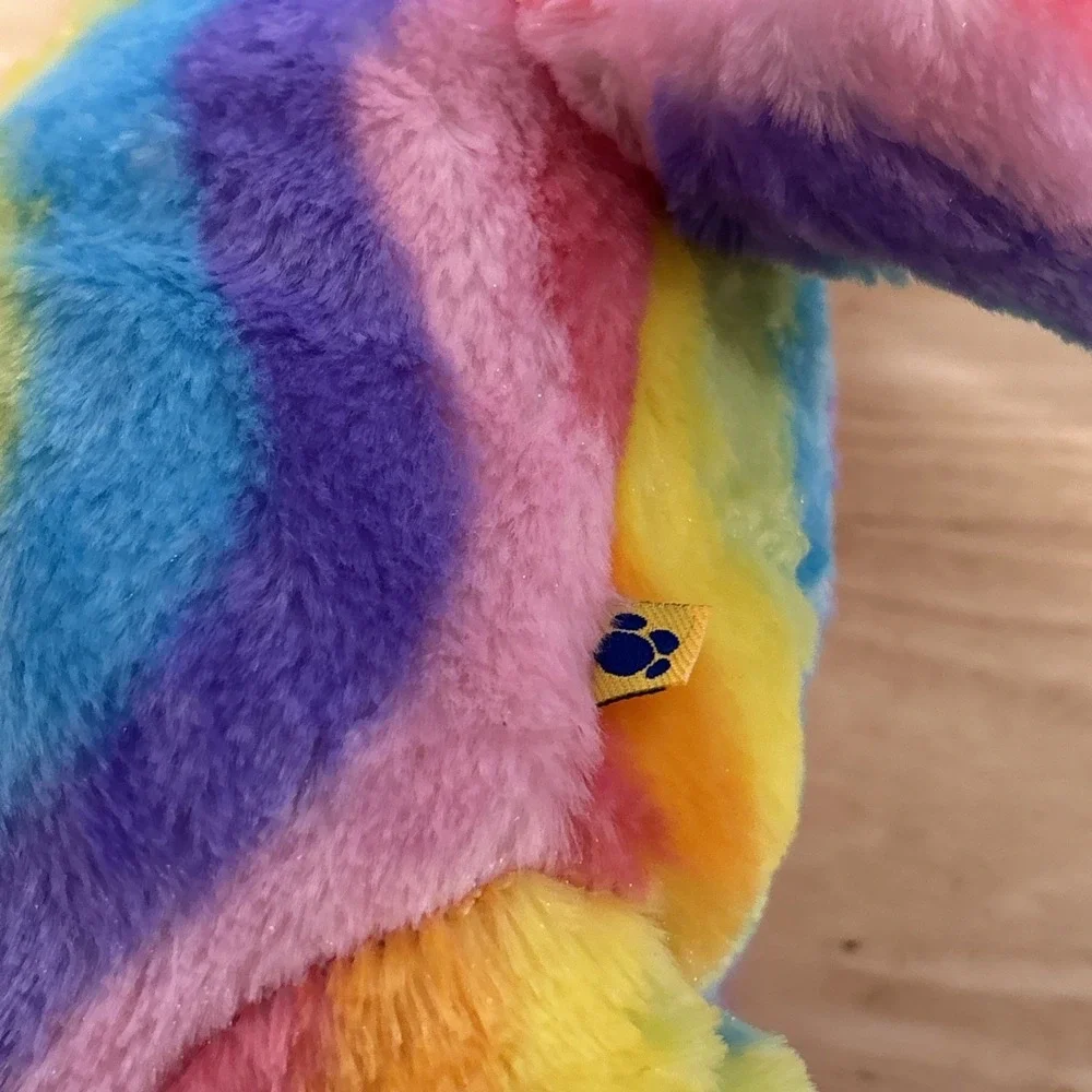 Build-A-Bear 2012 Enchanted Garden Rainbow Hugs Teddy Bear Pastel 16